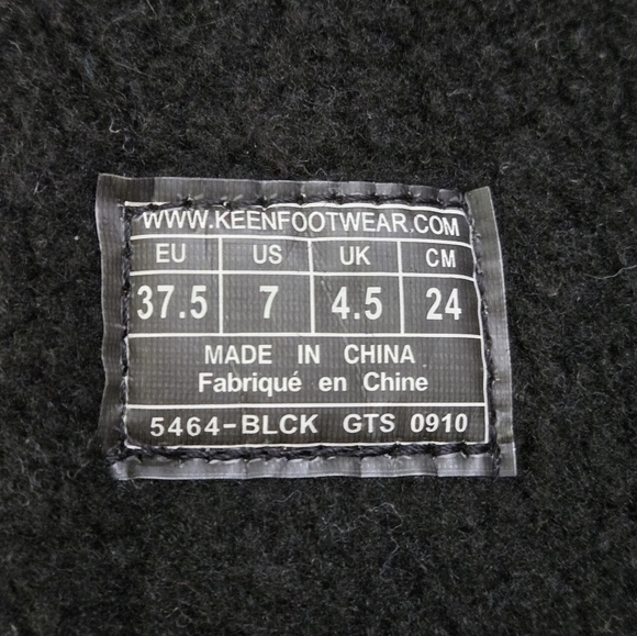 Keen Orla Knee High Tall Black Leather Faux Shearling Lined Winter Boots… - Picture 10 of 10